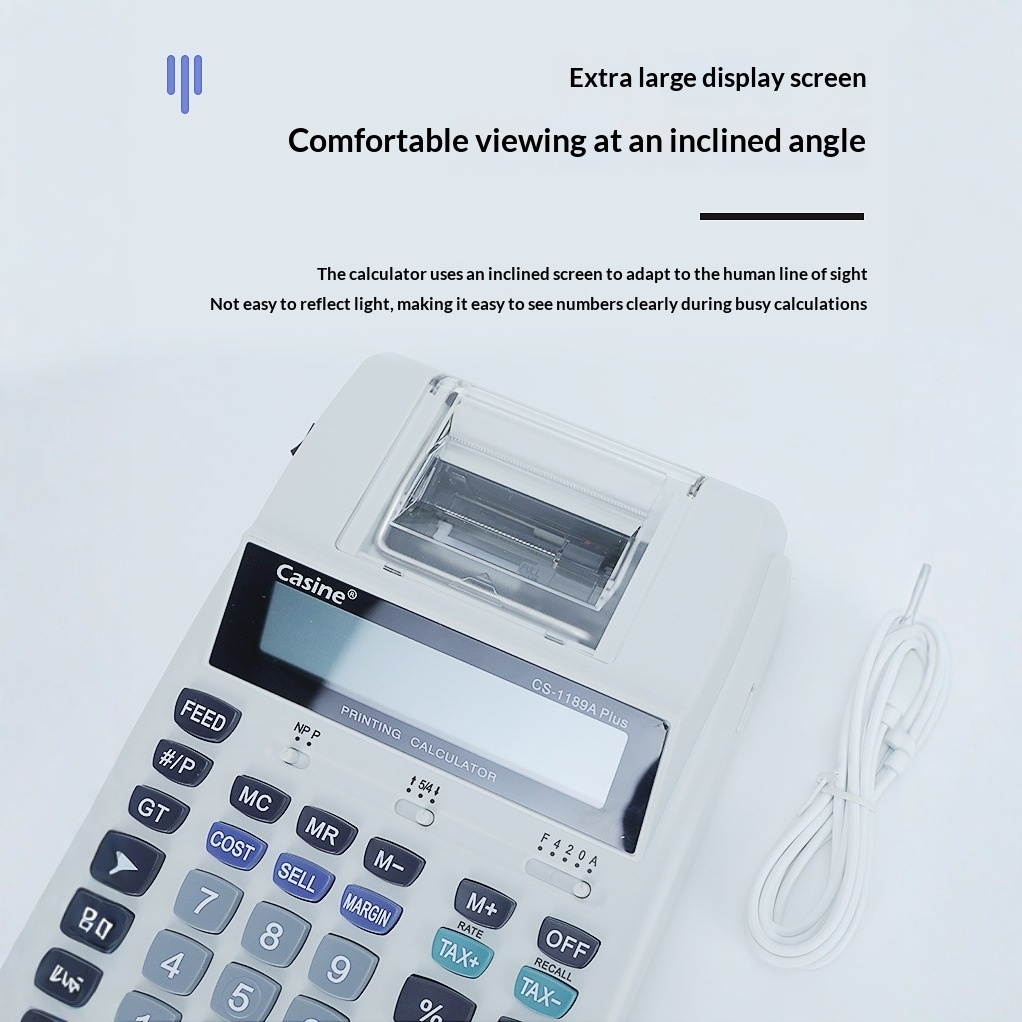 Printable Calculator 12-digit  - Commercial Printing Calculator recension och pris