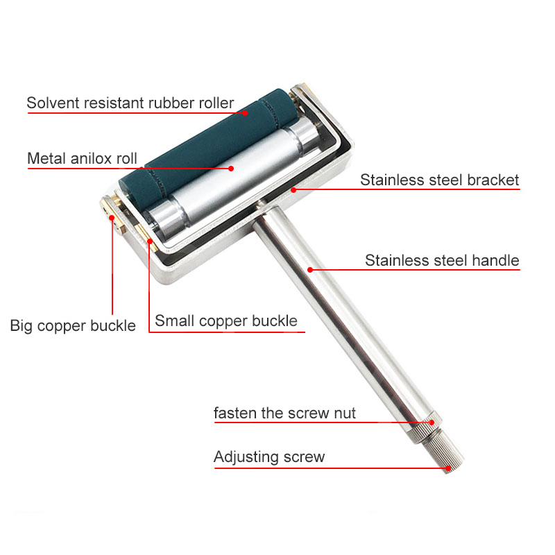 Manual Wheel Ink Gravure Test  - Commercial Printing Gravure recension och pris