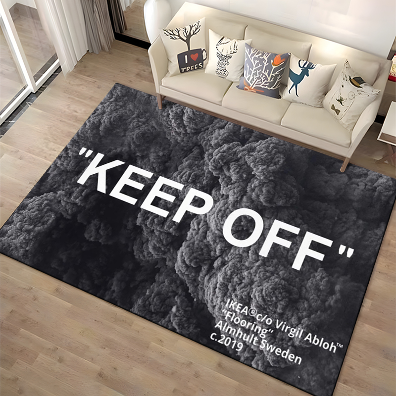 Keep Off Area Rugs 3D Printed  - Commercial Printing Format recension och pris