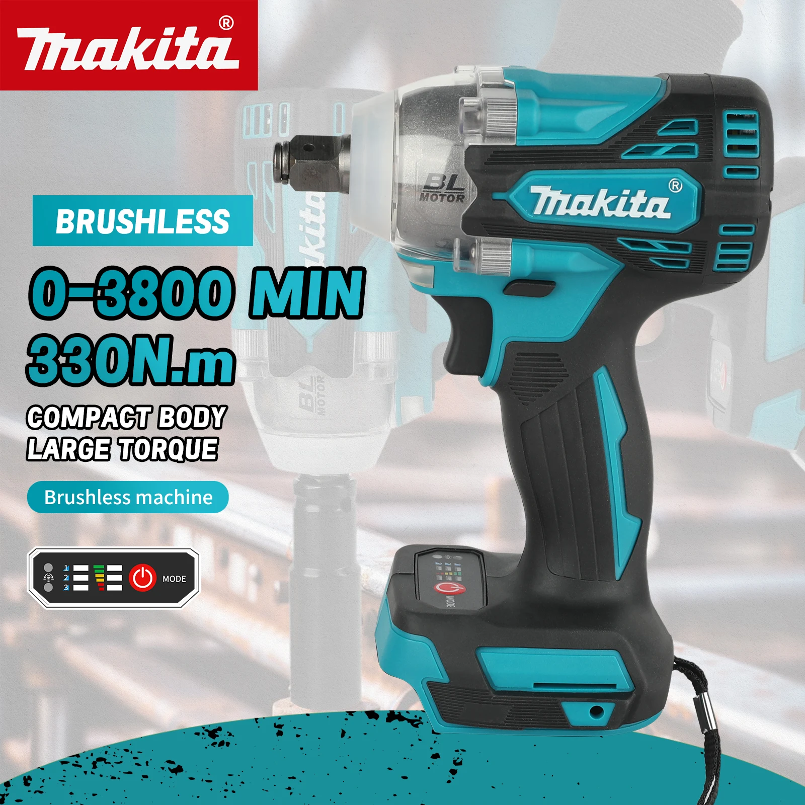 Makita DTW300 Cordless Impact  - Makita Drill Dtw300 recension och pris