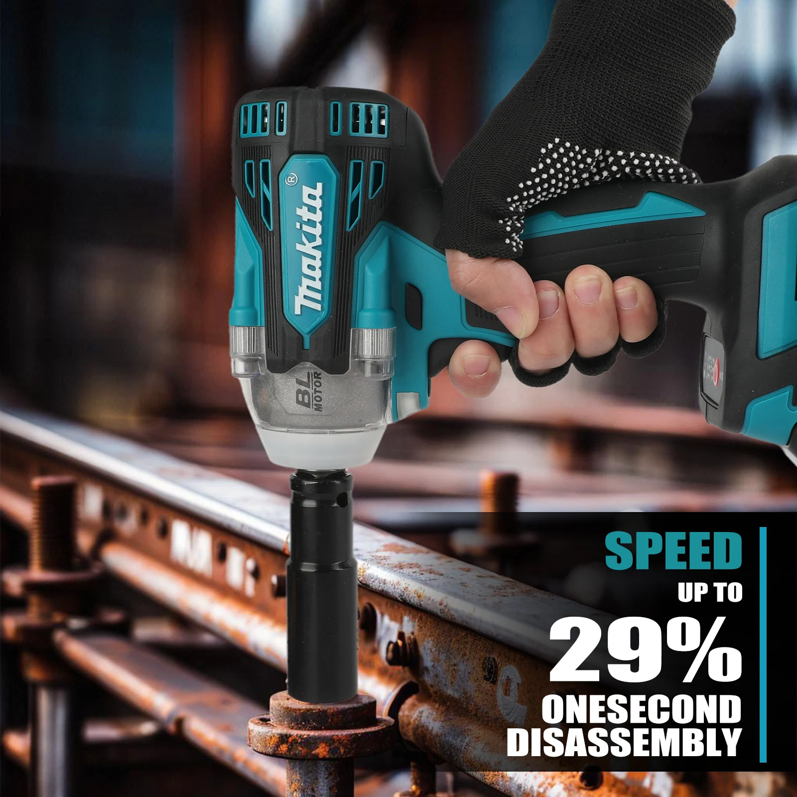 Makita DTW300 Cordless Impact  - Makita Drill Dtw300 recension och pris