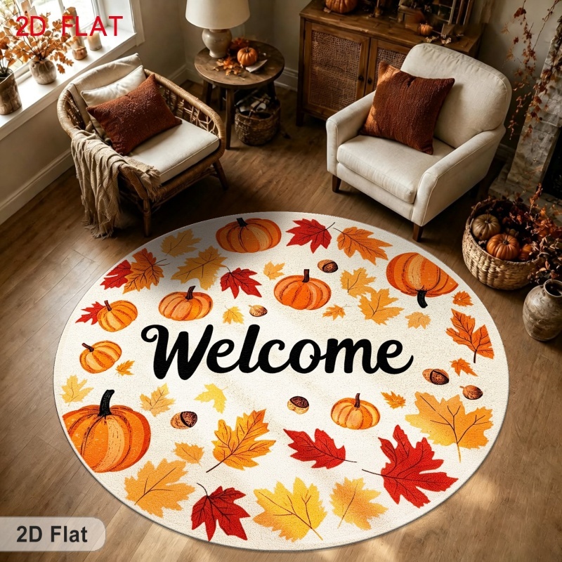 Cute Scarecrow Fall Harvest Ro - Commercial Printing Format recension och pris