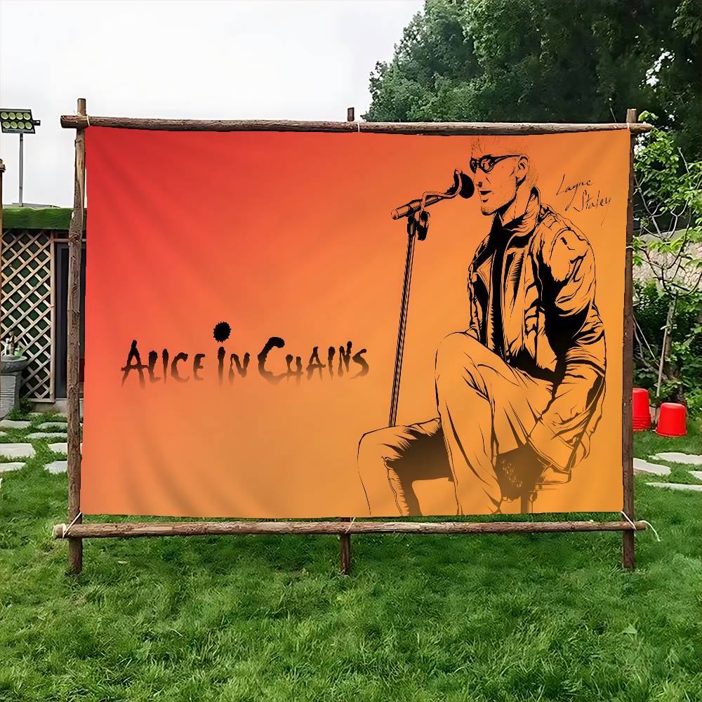 Retro Music Alice In Chains Ad - Commercial Printing Companies recension och pris
