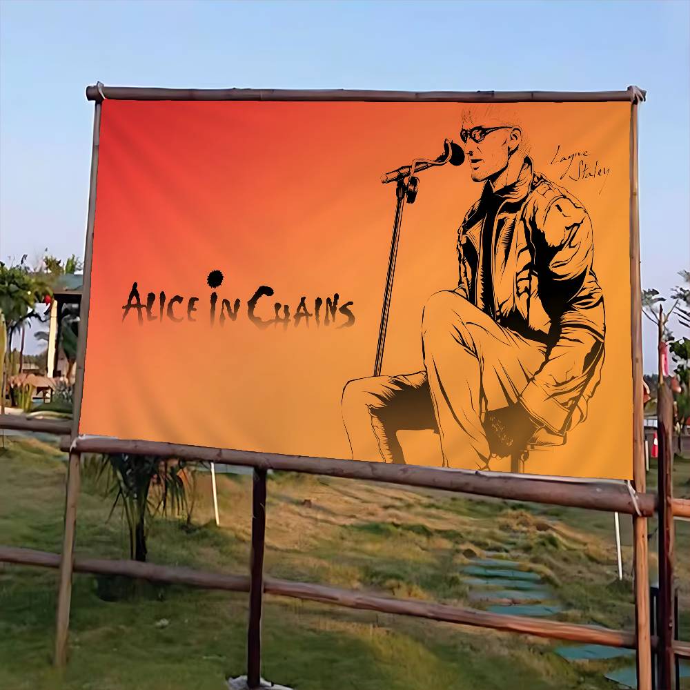 Retro Music Alice In Chains Ad - Commercial Printing Companies recension och pris