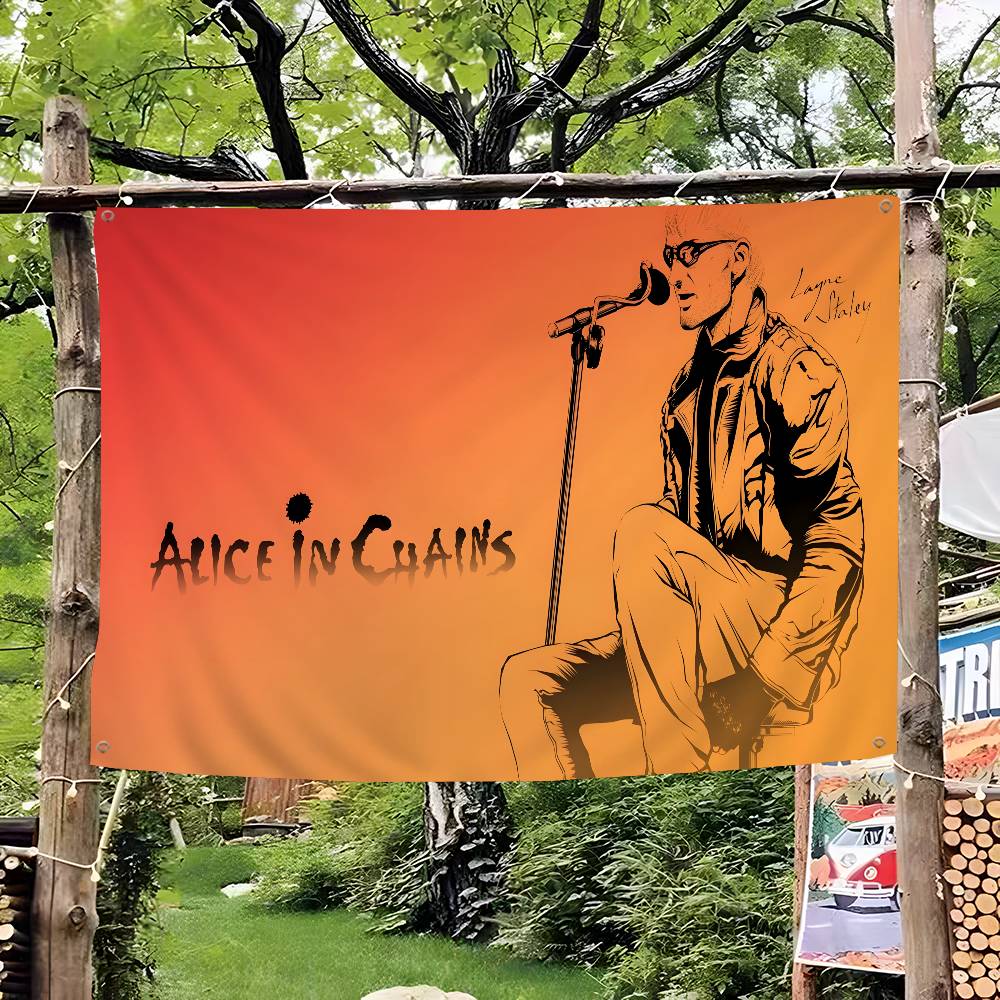 Retro Music Alice In Chains Ad - Commercial Printing Companies recension och pris