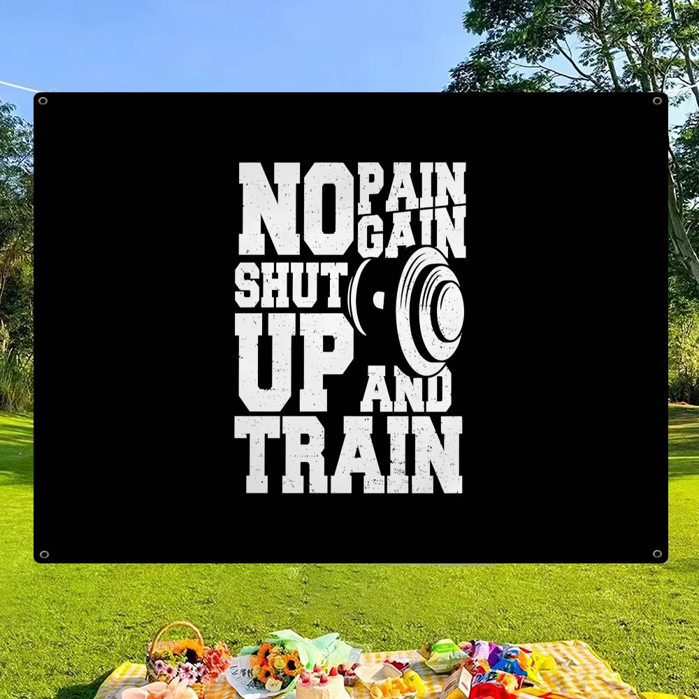 No Pain No Gain GYM Advanced P - Commercial Printing Companies recension och pris