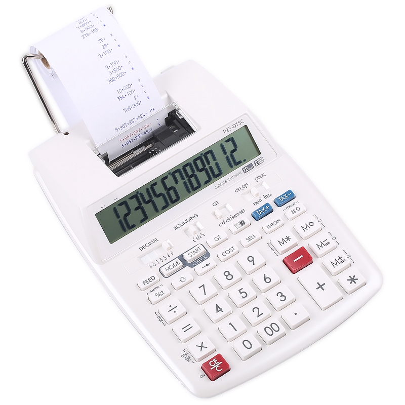 Computer Battery or AC Power P - Commercial Printing Calculator recension och pris