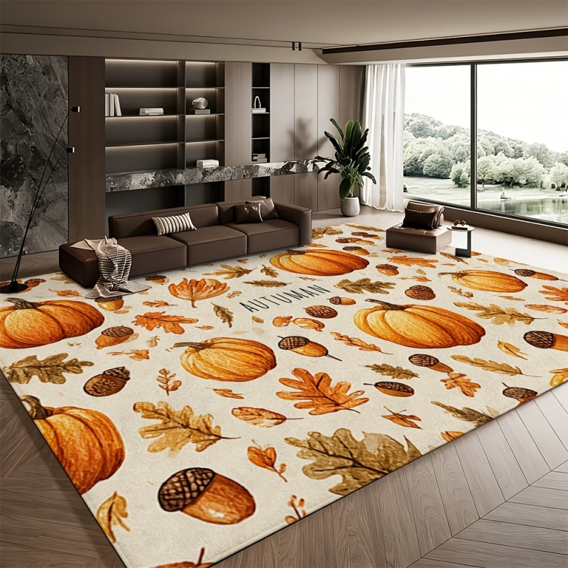 Autumn Orange Pumpkin Maple Le - Commercial Printing Format recension och pris