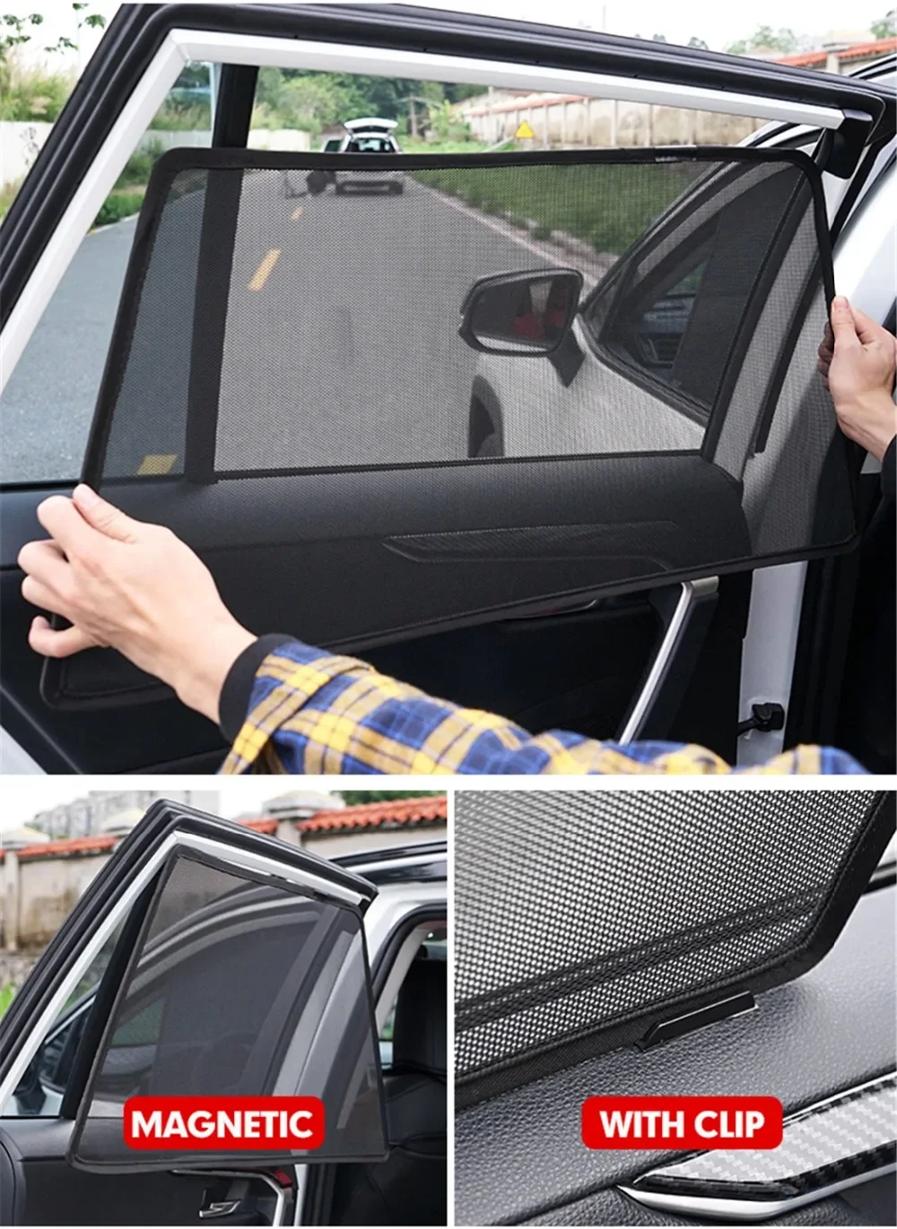 Custom Car Window Sunshade For - Screen Printing Frame Mesh recension och pris