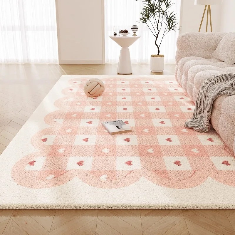 Sweet Pink Living Room Carpet  - Printing On Commercial recension och pris