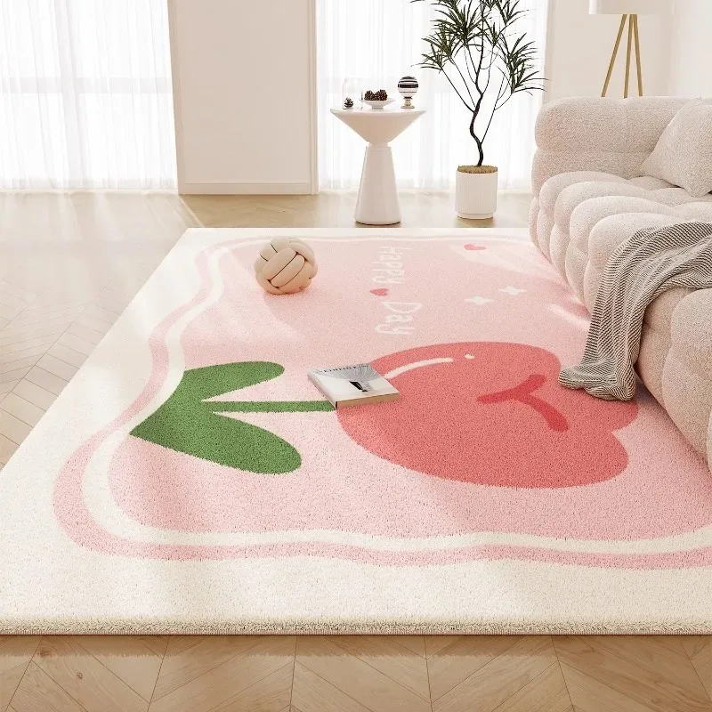Sweet Pink Living Room Carpet  - Printing On Commercial recension och pris